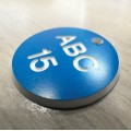 Single Engraved Valve Tag