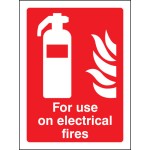 For Use On Electrical Fires