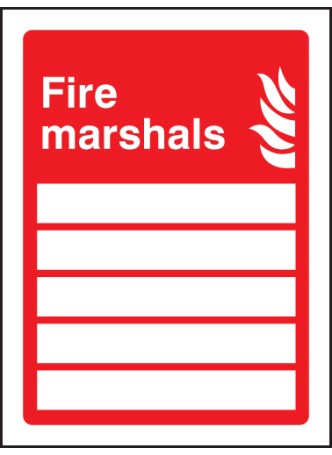 Fire Marshals (Space for 5 People)