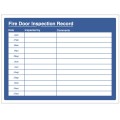 Fire Door Inspection Record