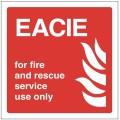 EACIE For Fire and Rescue Service Use Only