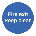 Fire Exit Keep Clear