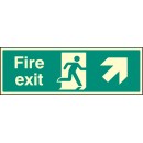 Fire Exit - Up and Right