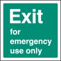 Exit Emergency Use