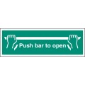 Push Bar to Open