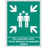 Fire Assembly Point (English / Polish)