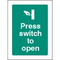 Press Switch to Open