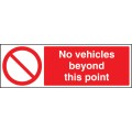 No Vehicles Beyond this Point