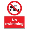 No Swimming