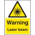 Warning - Laser Beam