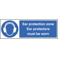 Ear Protection Zone Ear Protectors Must be Worn