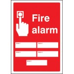 Fire Alarm 5 Zones - Adapt-a-Sign