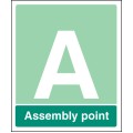 Assembly Point - Portrait - Select Number or Letter