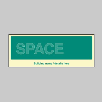 Custom Floor Level ID Board (Space for one)