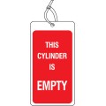 Safety Tag this Cylinder Is Empty (Pack of 10)