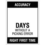 Accuracy - Wipe Clean Board 