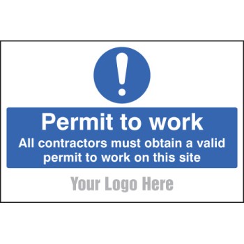 Permit to Work - Add a Logo - Site Saver