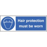 Hair Protection Must be Worn