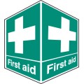 First Aid - Projecting Sign