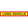 Long Vehicle Panel - Reflective Aluminium - 1265 x 225mm 