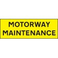 Motorway Maintenance - Reflective Magnetic