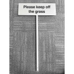 Please Keep Off the Grass - Verge Sign