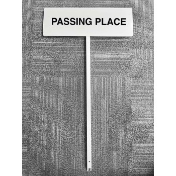 Passing Place - Verge Sign