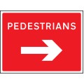 Pedestrians - Arrow Right - Class RA1 