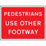 Pedestrians Use Other Footway - Class RA1