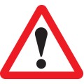 ! - Road Traffic - Exclamation Symbol - Class RA1 - Temporary