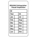 Extinguisher Visual Inspection Tag (Pack of 10)