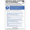 Abrasive Wheel Regulations - Poster