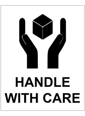Handle with Care - Labels (Roll of 250)