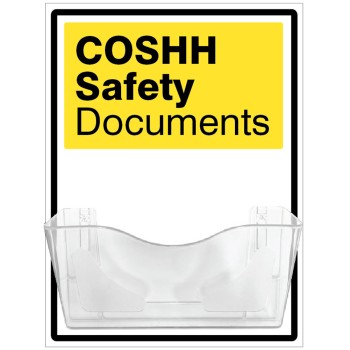 COSHH Safety - Document Holder