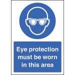 A4 - Eye Protection Must be Worn