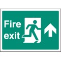 A4 - Fire Exit - Straight / Up