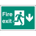 A4 - Fire Exit Down