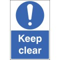 Keep Clear - Floor Graphic