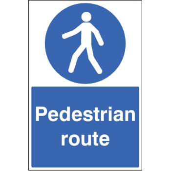 Pedestrian Route - Floor Graphic