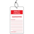 Quality Control Tag - Quarantine (Pack of 10)