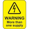 Warning - More Than One Supply Labels