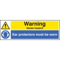 Warning - Noise Hazard - Ear Protection Must be Worn