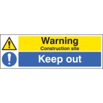 Warning - Construction Site - Keep Out