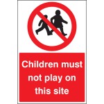 Children Must Not Play On this Site