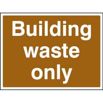 Building Waste Only