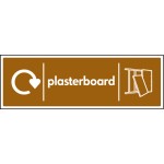 Plasterboard - WRAP Recycling Sign