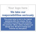 We Take Our Responsibilities Seriously - Well Maintained Site