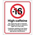 We Restrict the Sale of High Caffeine Drinks