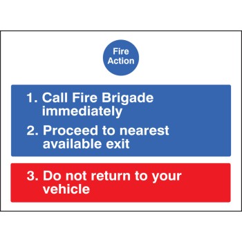 Fire Action for Car Parks