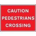 Caution - Pedestrians Crossing